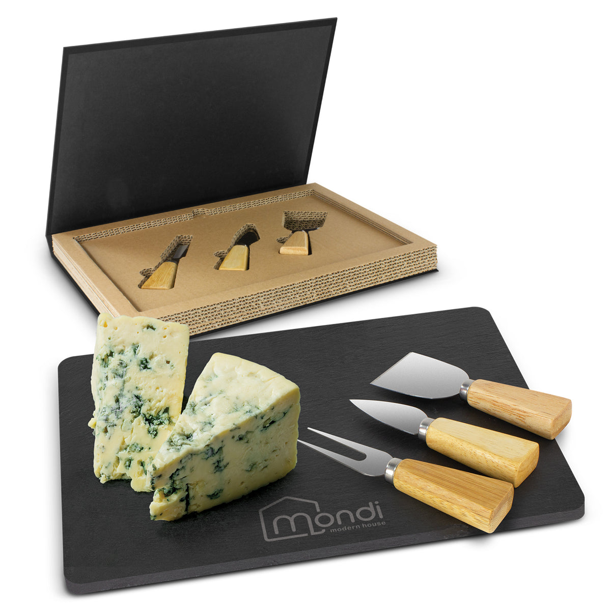 Montrose Slate Cheese Board Set - Main