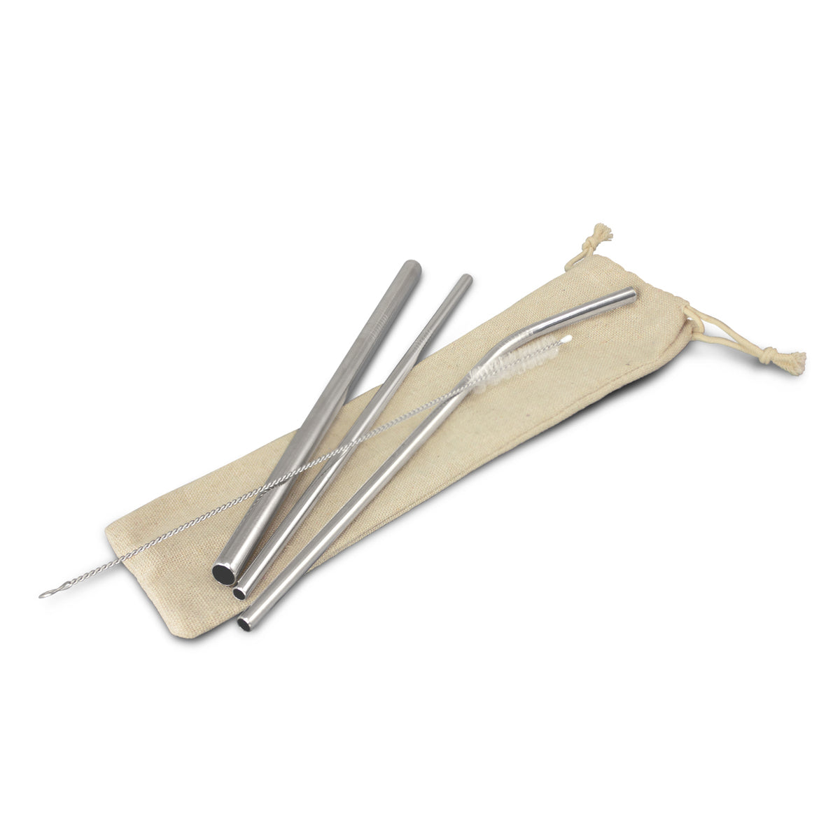 Stainless Steel Straw Set - Set