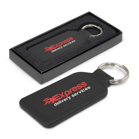 Prince Leather Key Ring  - Rectangle - Main