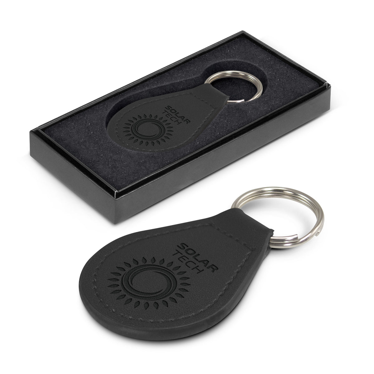 Prince Leather Key Ring - Round - Main