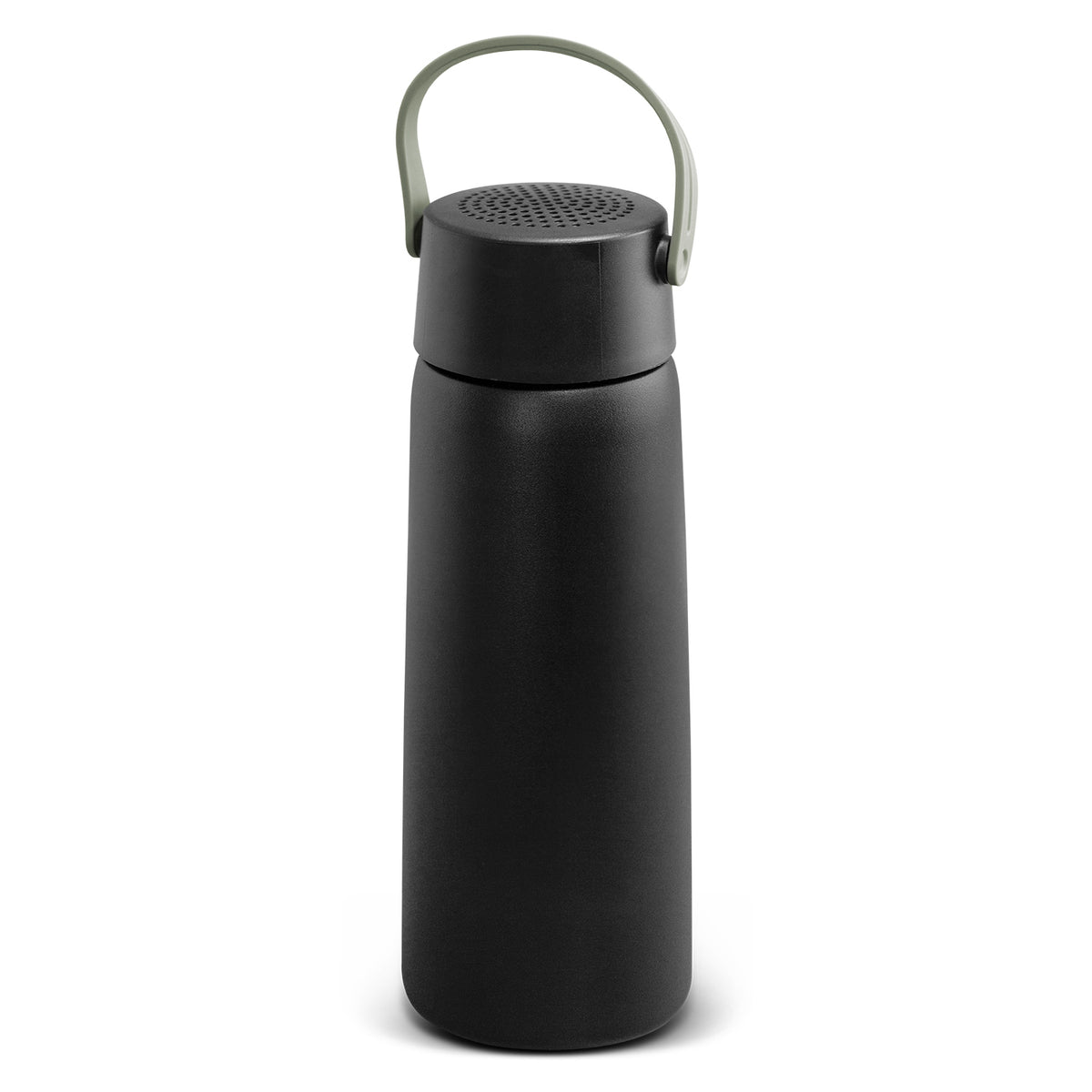 Bluetooth Speaker Vacuum Bottle - Black