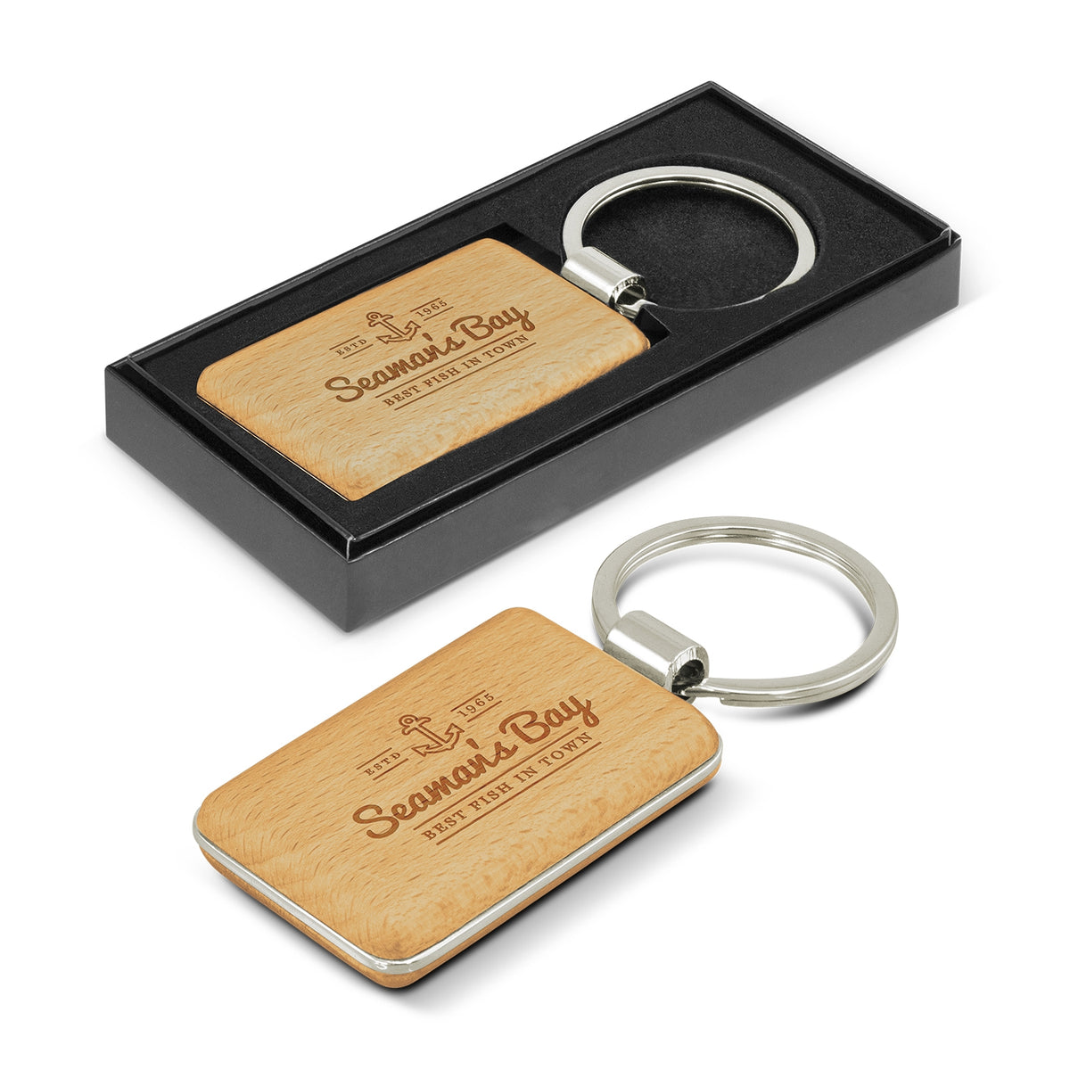 Echo Key Ring - Rectangle - Main