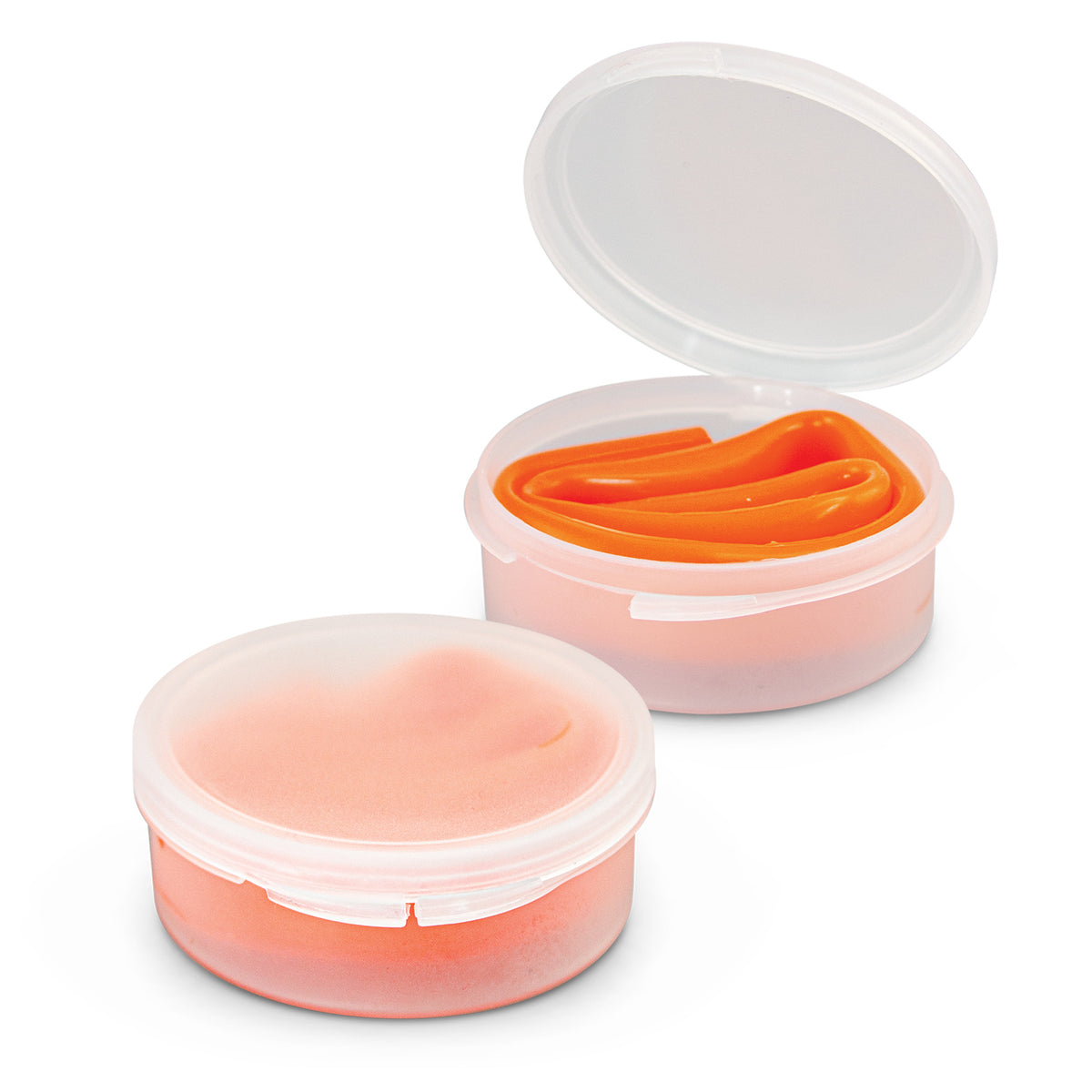 Silicone Straw with Case - Orange