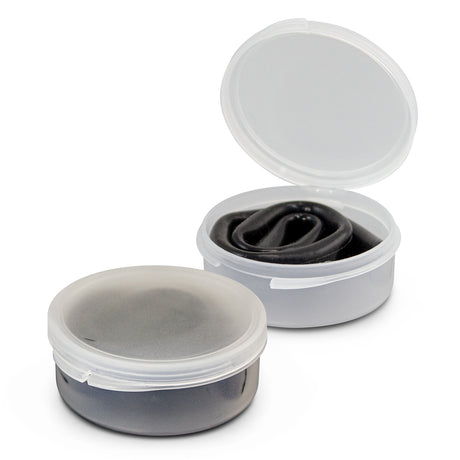 Silicone Straw with Case - Black