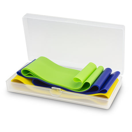 Resistance Exercise Bands - Open Case