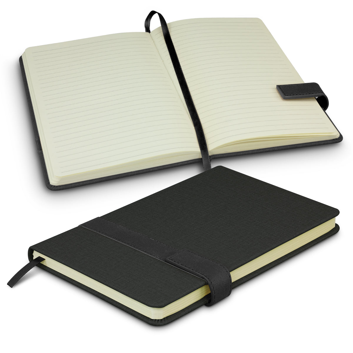 Nirvana Notebook - Black/Black