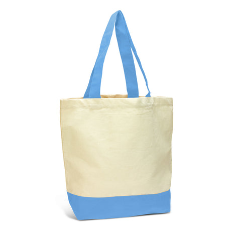 Sedona Canvas Tote Bag - Light Blue