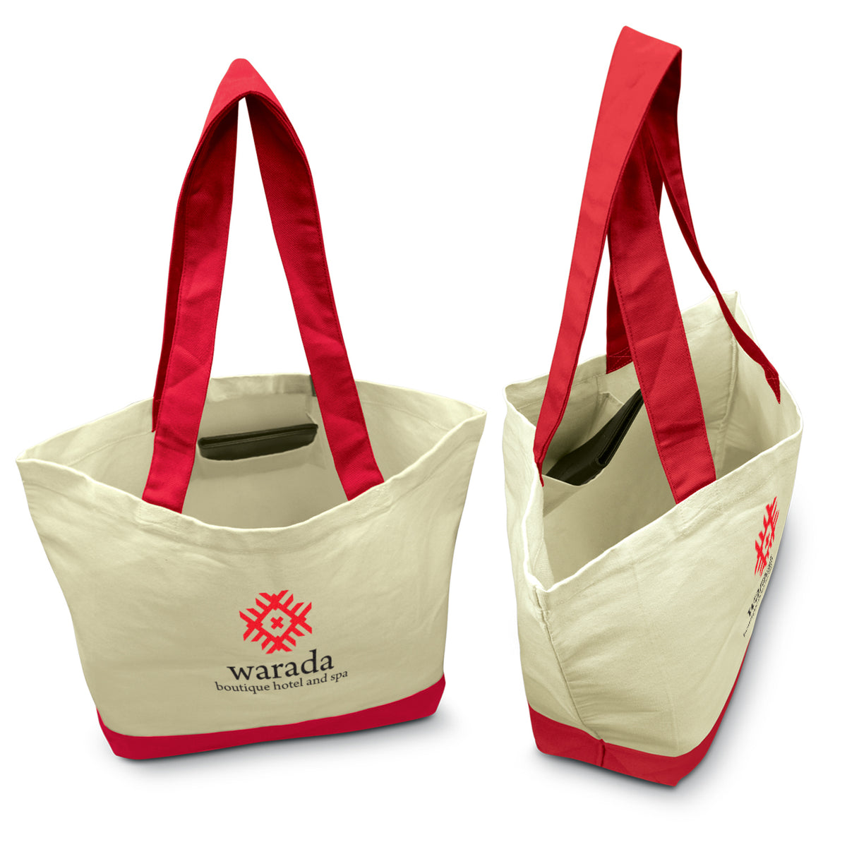 Sedona Canvas Tote Bag - Internal