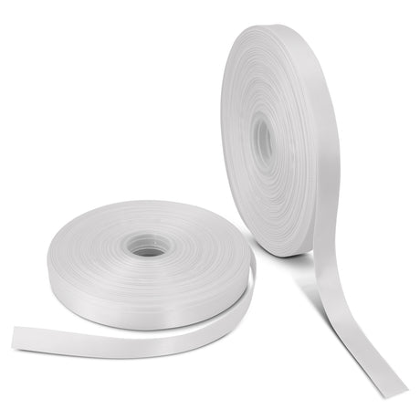 Personalised Ribbon 15mm - White