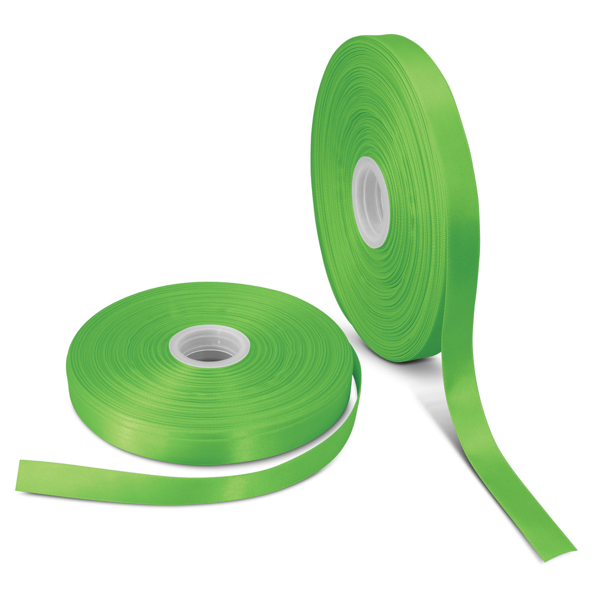 Personalised Ribbon 15mm - Bright Green