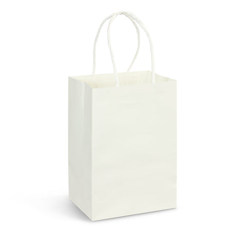 Small Paper Carry Bag - Full Colour - White