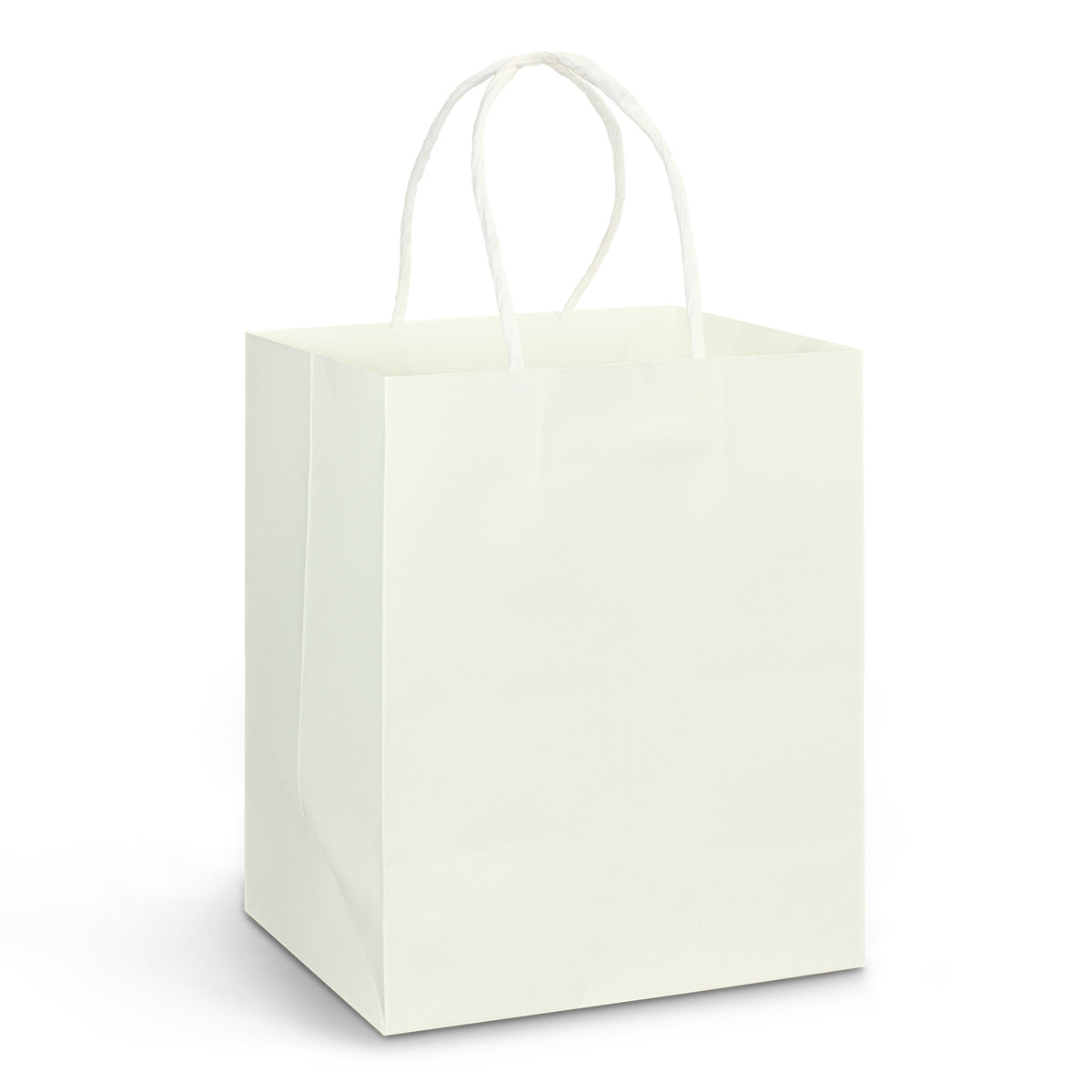 Medium Paper Carry Bag - Full Colour - White