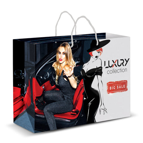 Extra Large Laminated Paper Carry Bag - Full Colour - Main