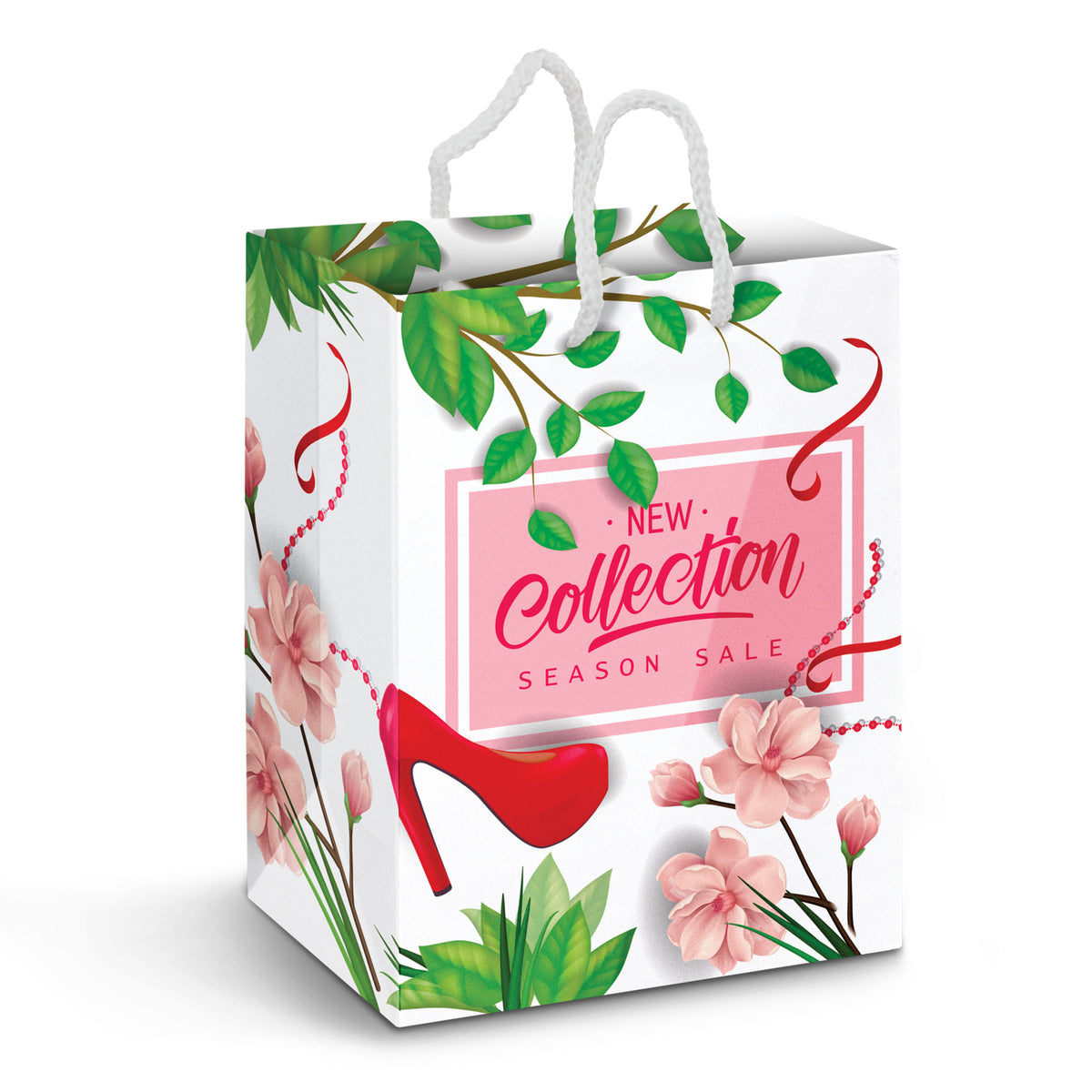 Large Laminated Paper Carry Bag - Full Colour - Main