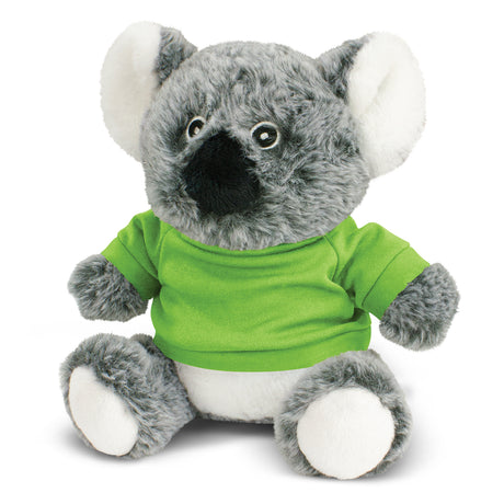 Koala Plush Toy - Bright Green