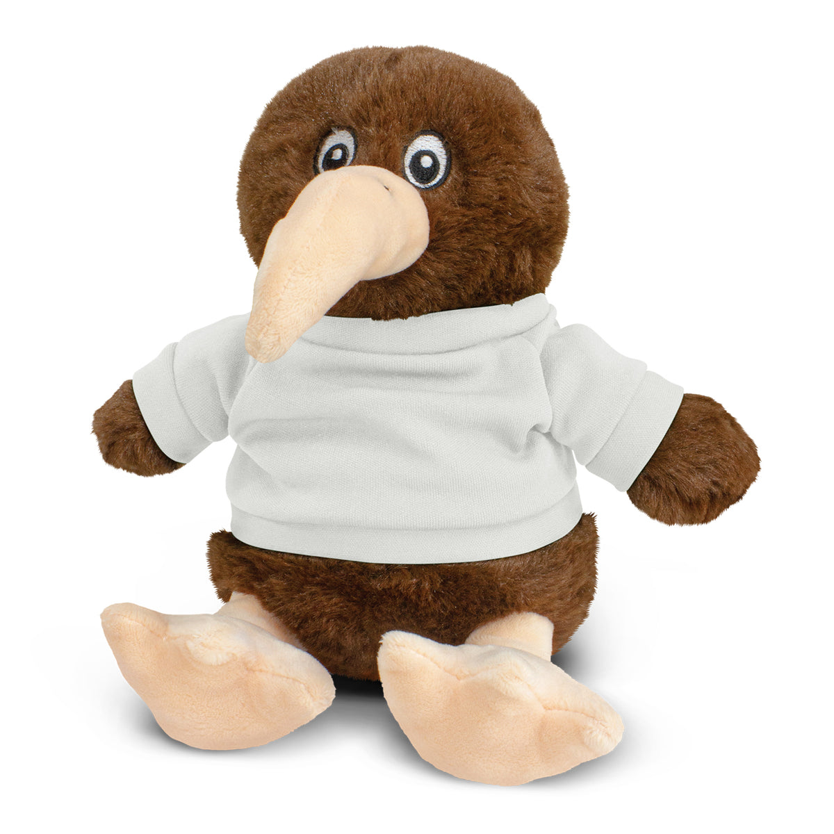 Kiwi Plush Toy - White
