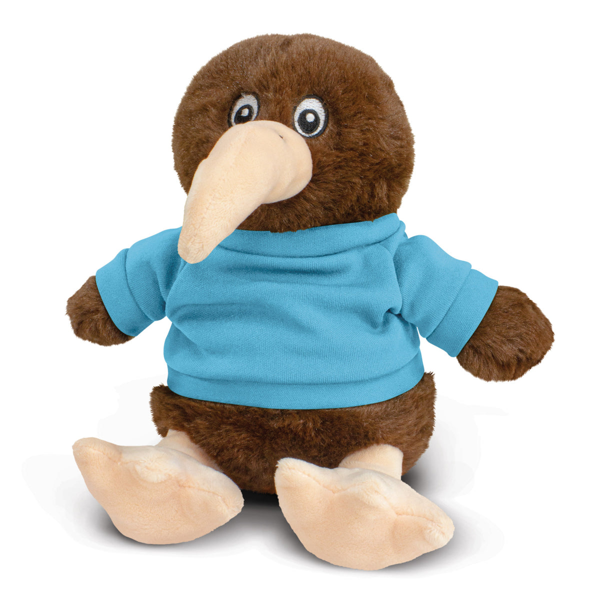 Kiwi Plush Toy - Light Blue