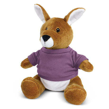 Kangaroo Plush Toy - Purple