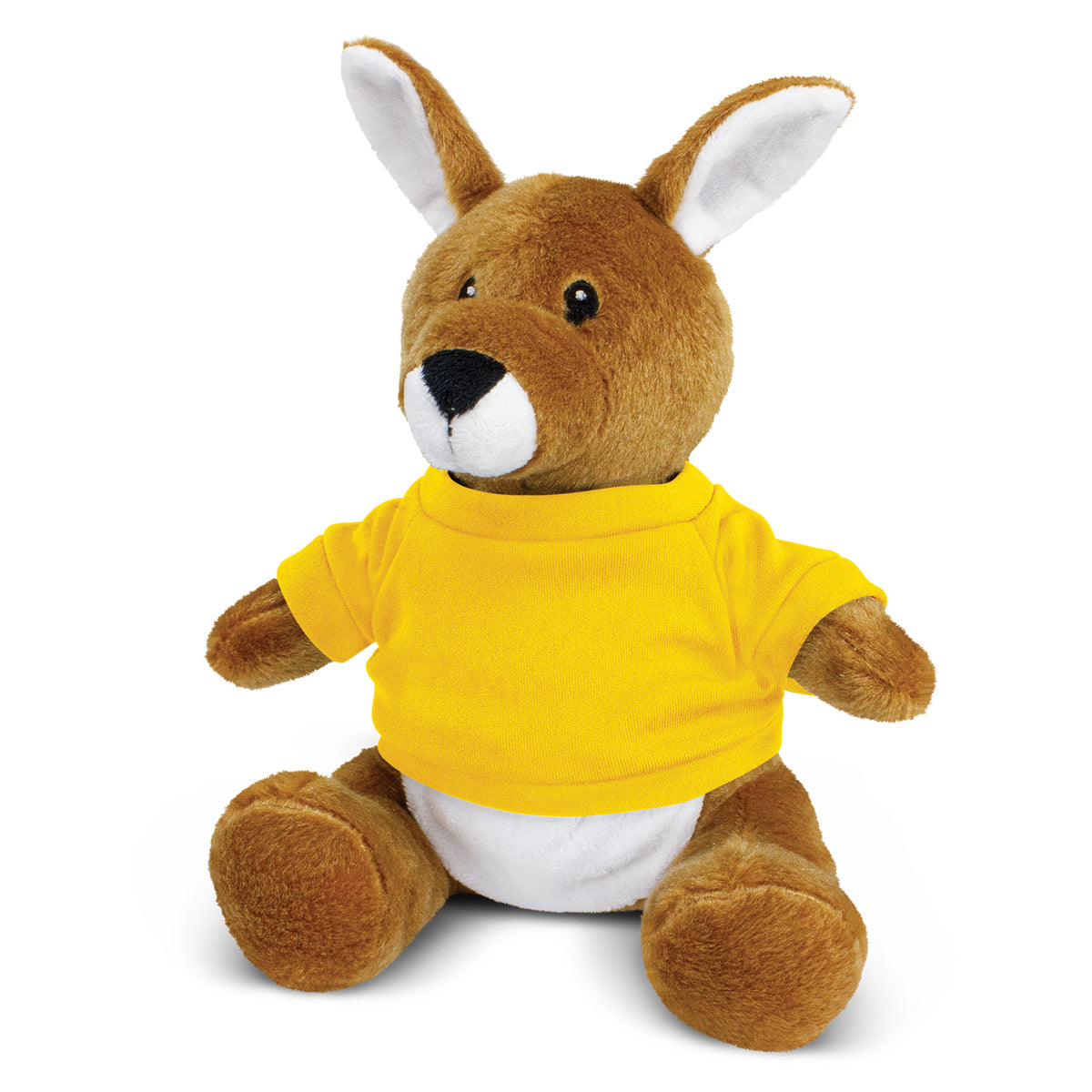 Kangaroo Plush Toy - Yellow