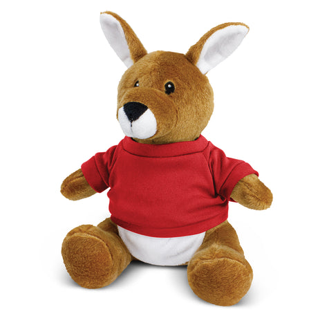 Kangaroo Plush Toy - Red