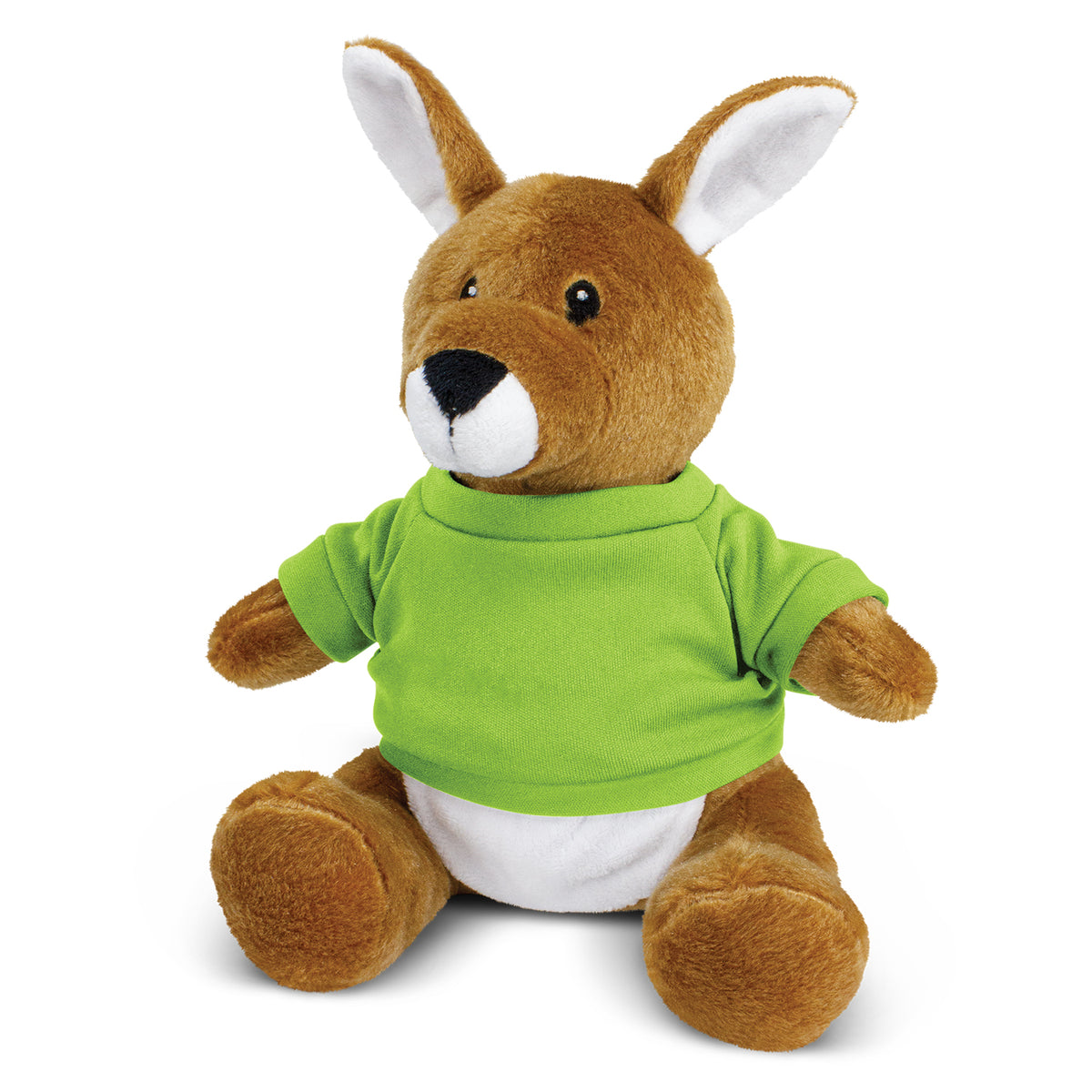 Kangaroo Plush Toy - Bright Green
