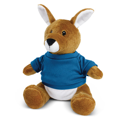 Kangaroo Plush Toy - Dark Blue
