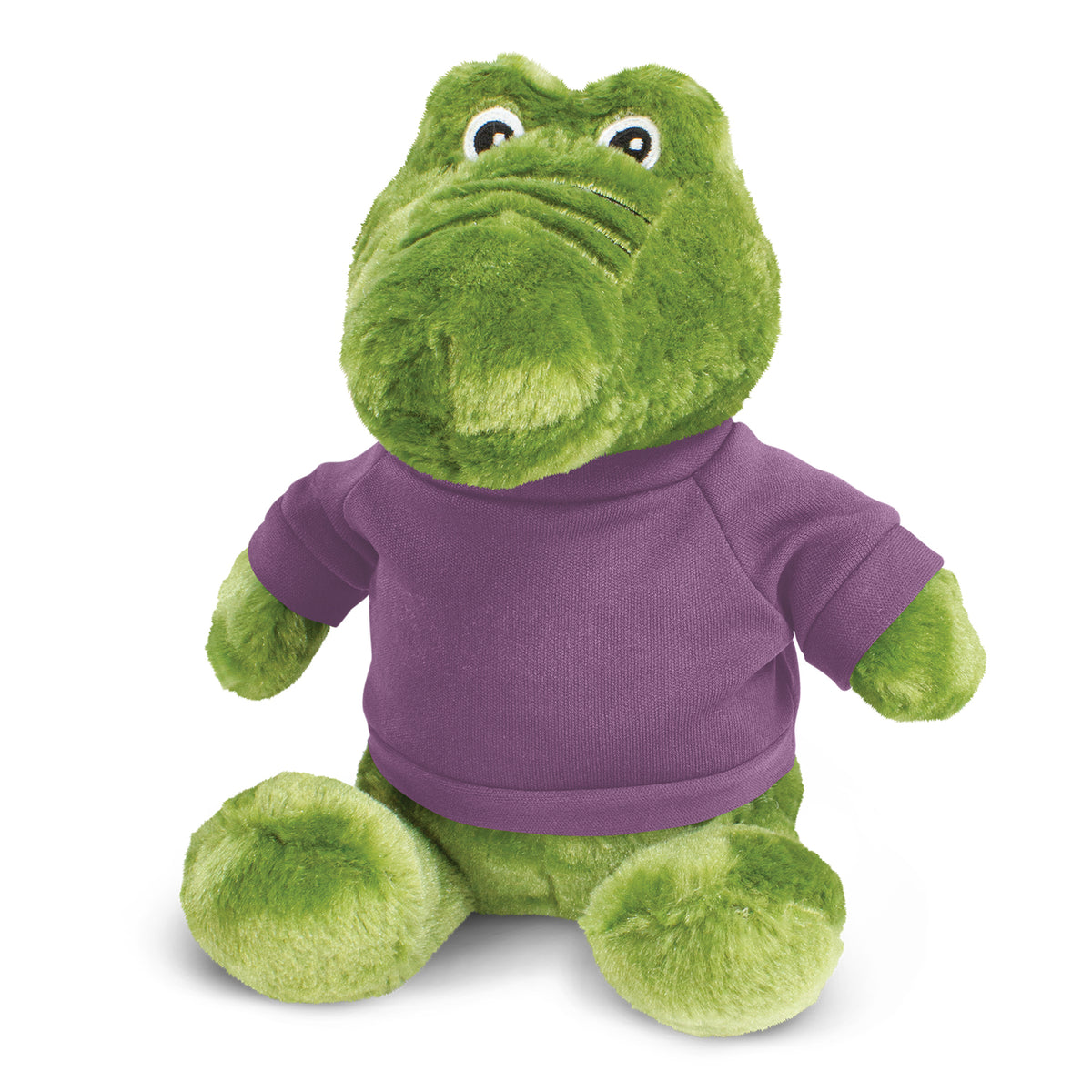 Crocodile Plush Toy - Purple