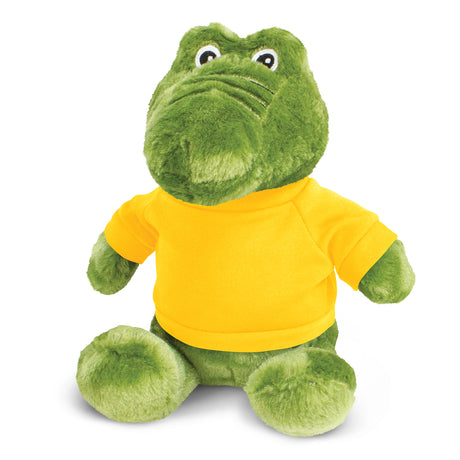 Crocodile Plush Toy - Yellow