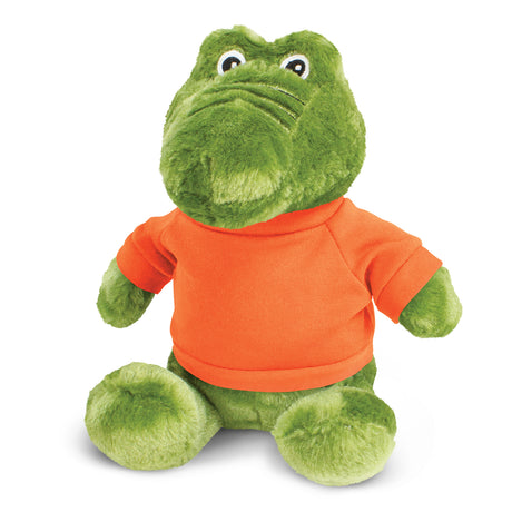 Crocodile Plush Toy - Orange
