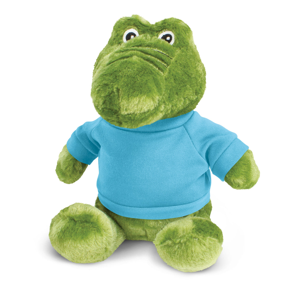 Crocodile Plush Toy - Light Blue