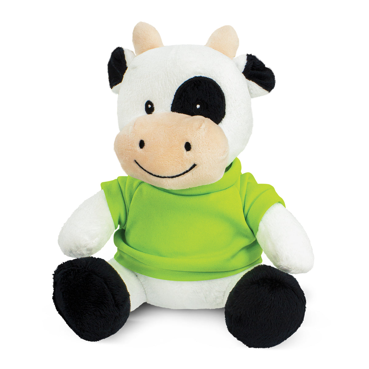 Cow Plush Toy - Bright Green