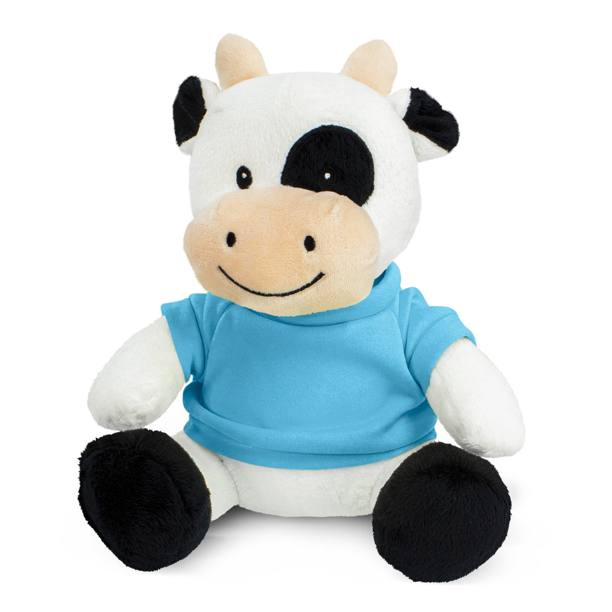 Cow Plush Toy - Light Blue