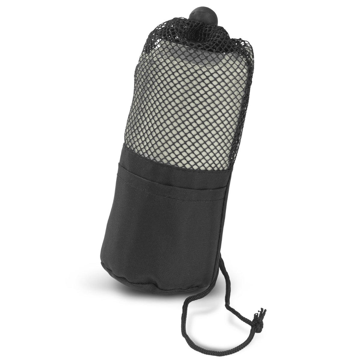 Mako Gym Towel - Black Carry Bag