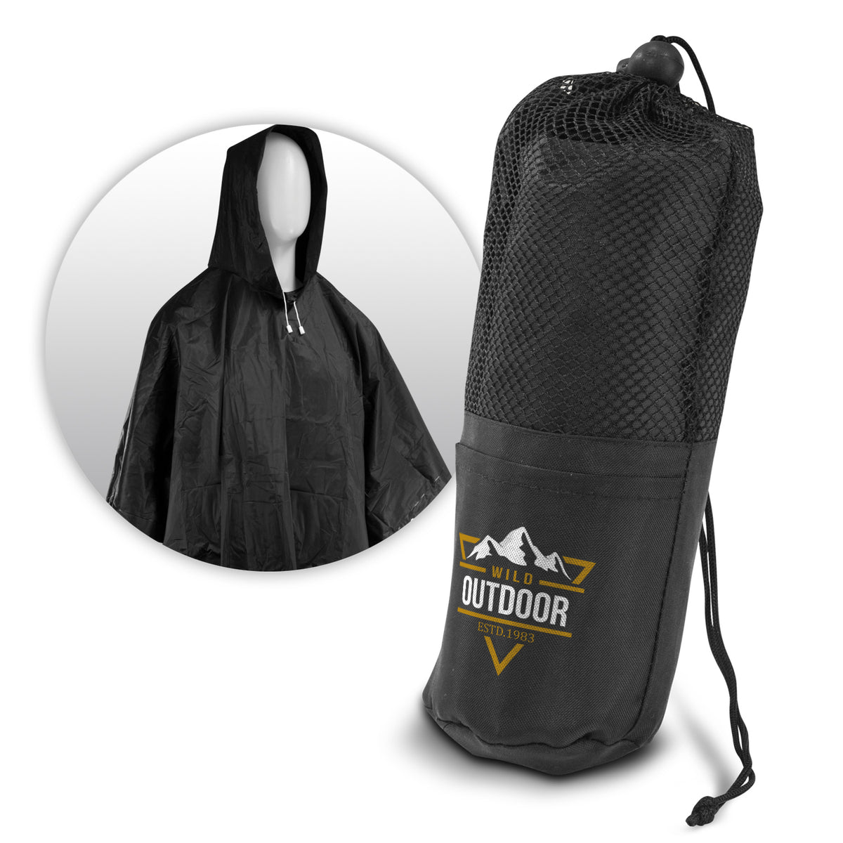 Storm Rain Poncho - Main