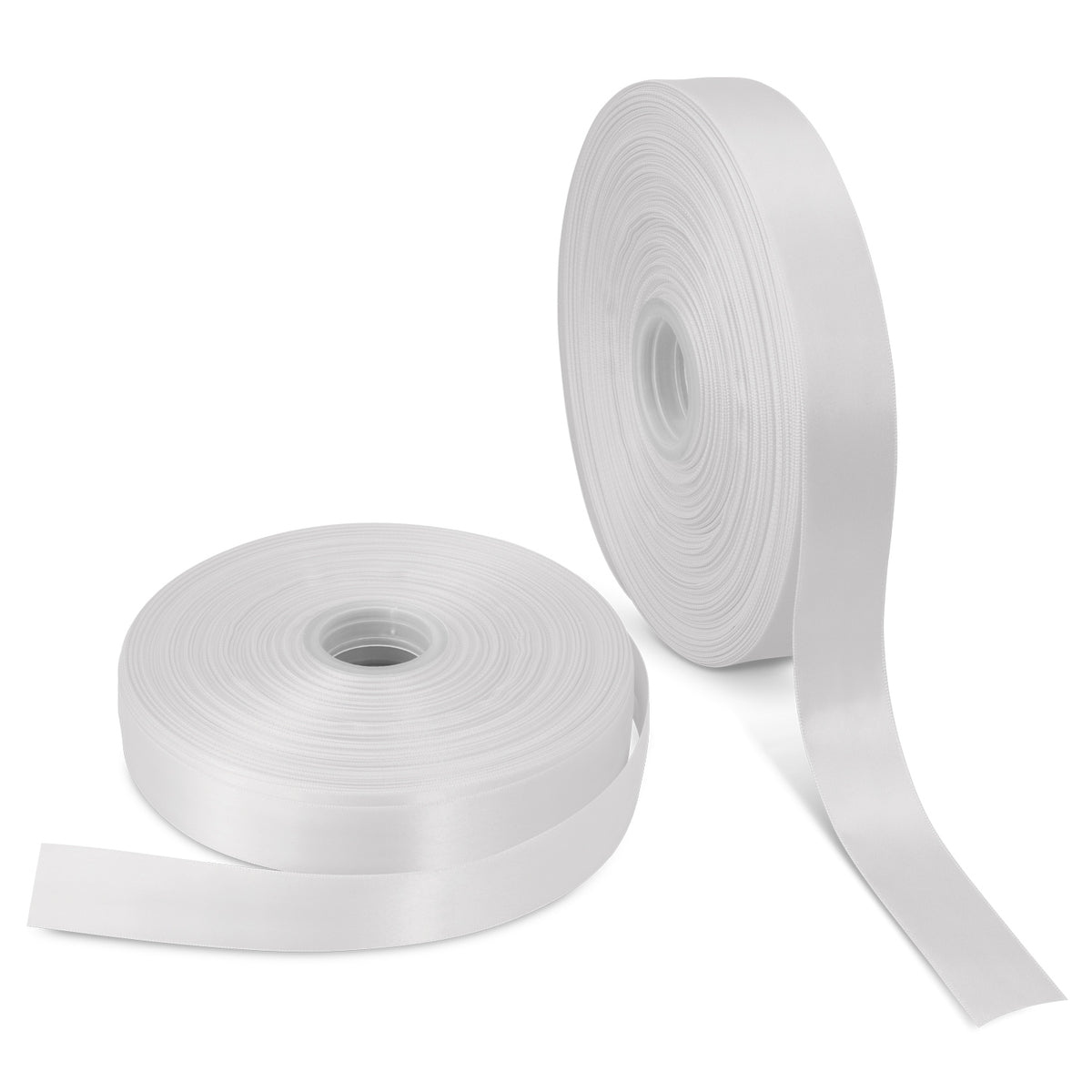 Personalised Ribbon 50mm  - Full Colour - White