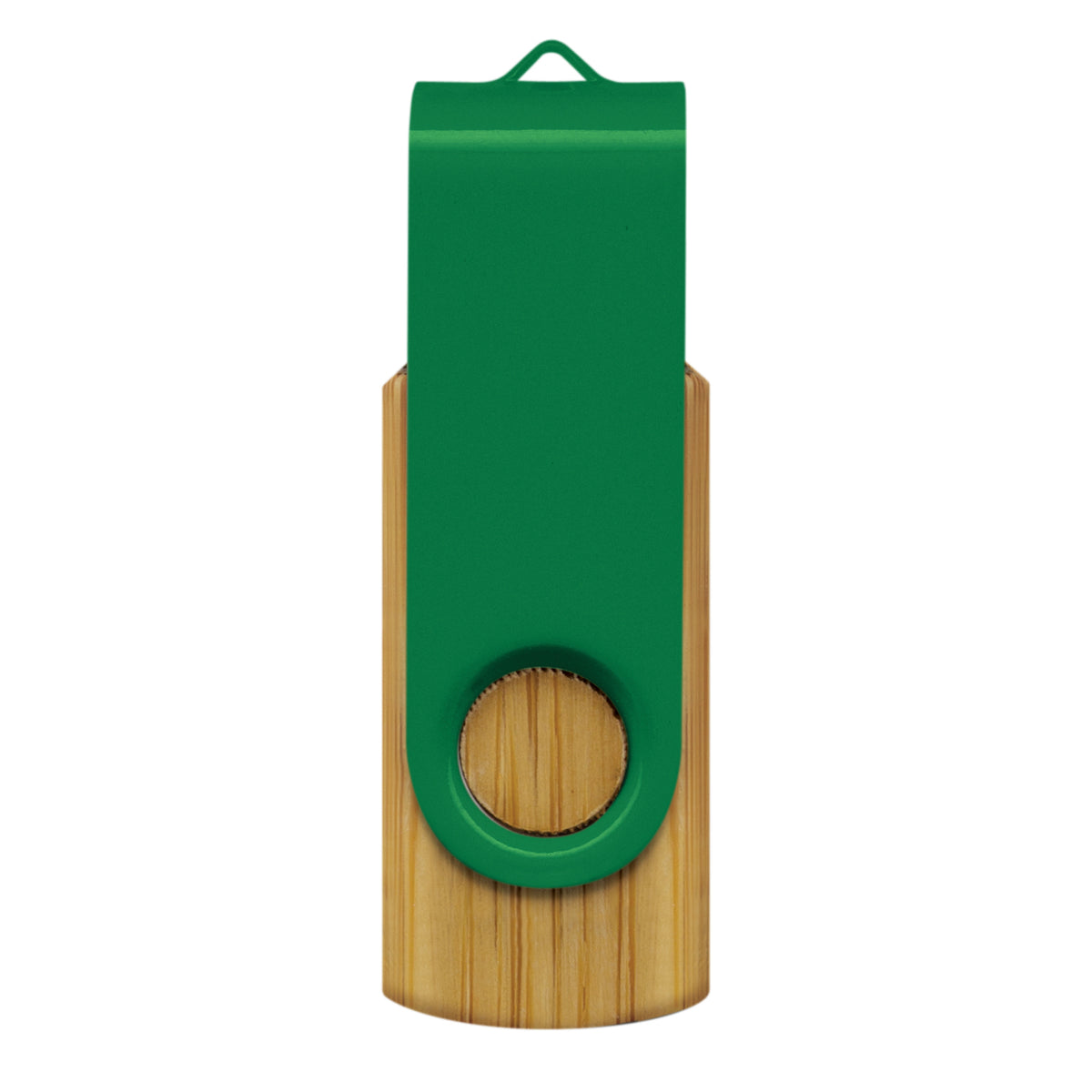 Helix 4GB Bamboo Flash Drive - Green