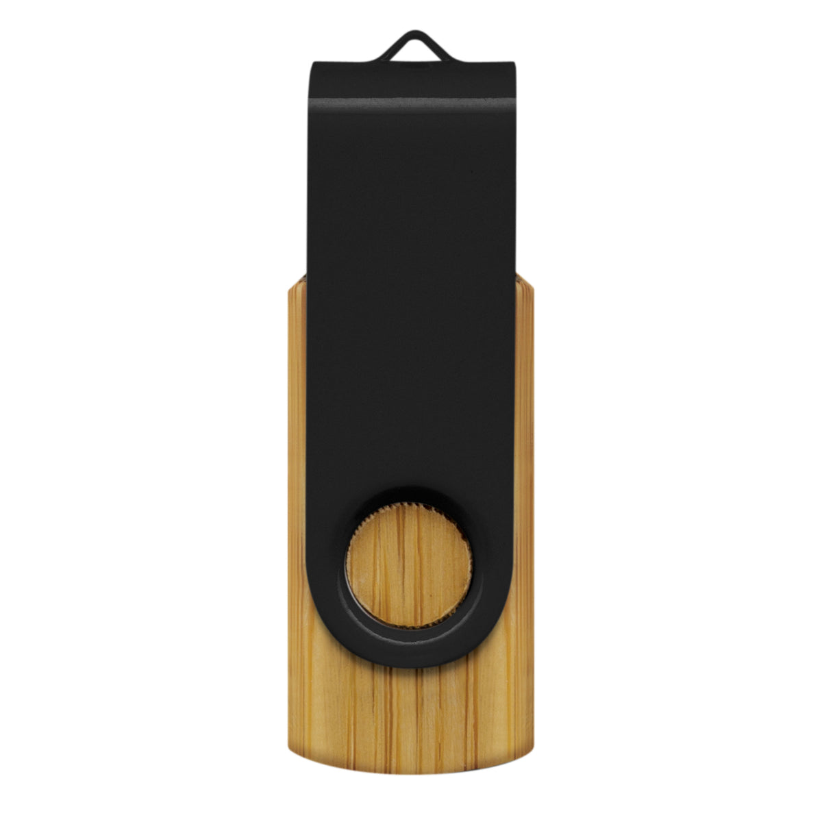 Helix 4GB Bamboo Flash Drive - Black