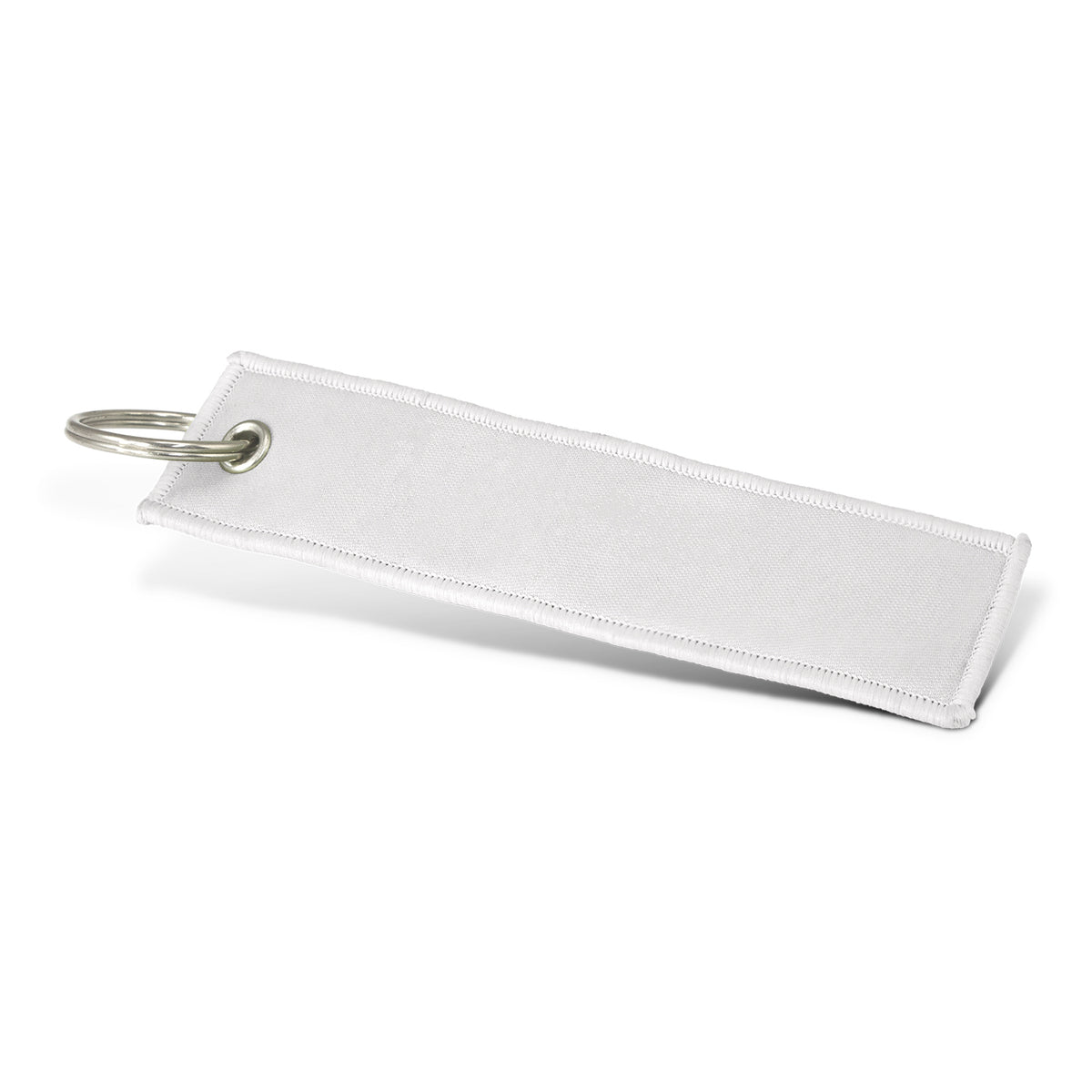 Woven Key  Ring - White