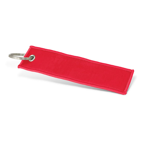 Woven Key  Ring - Red
