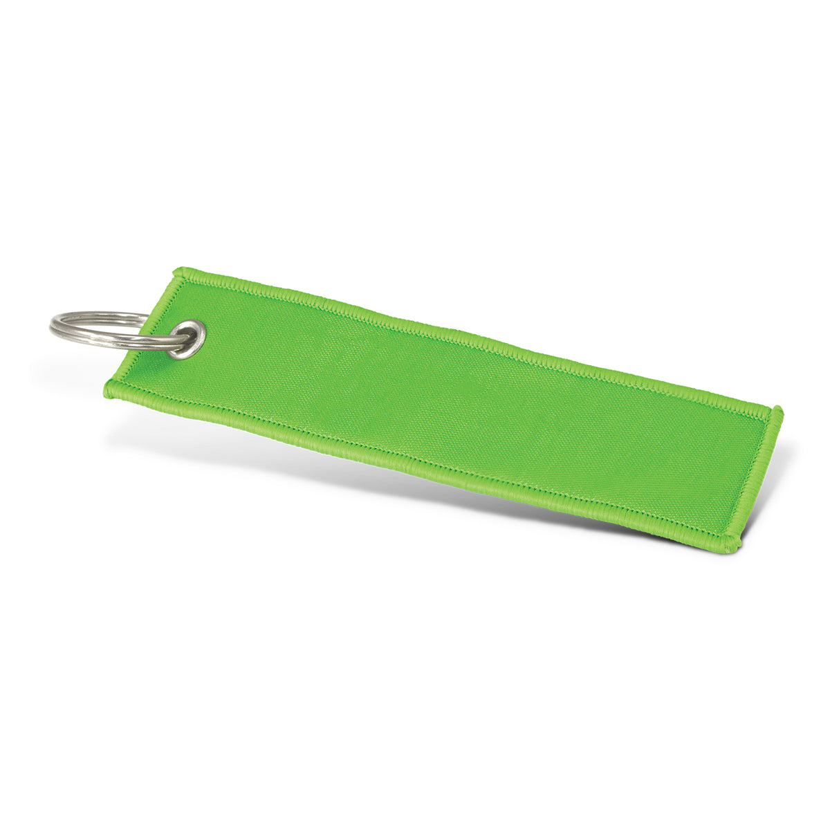 Woven Key  Ring - Bright Green