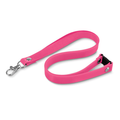 Silicone Lanyard - Pink