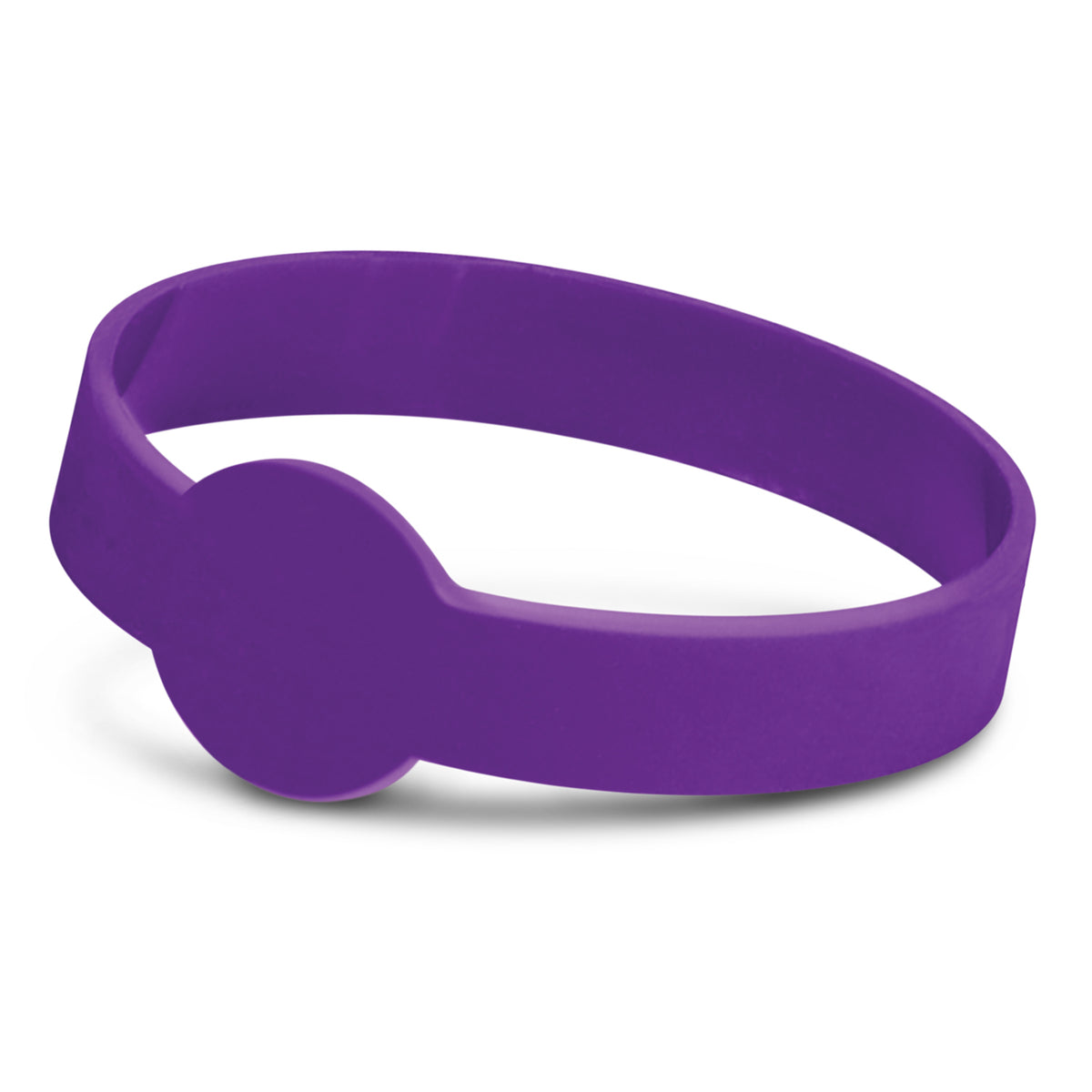Xtra Silicone Wrist Band - Debossed - Purple