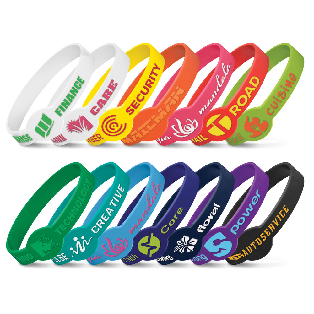 Xtra Silicone Wrist Band - Embossed - Main