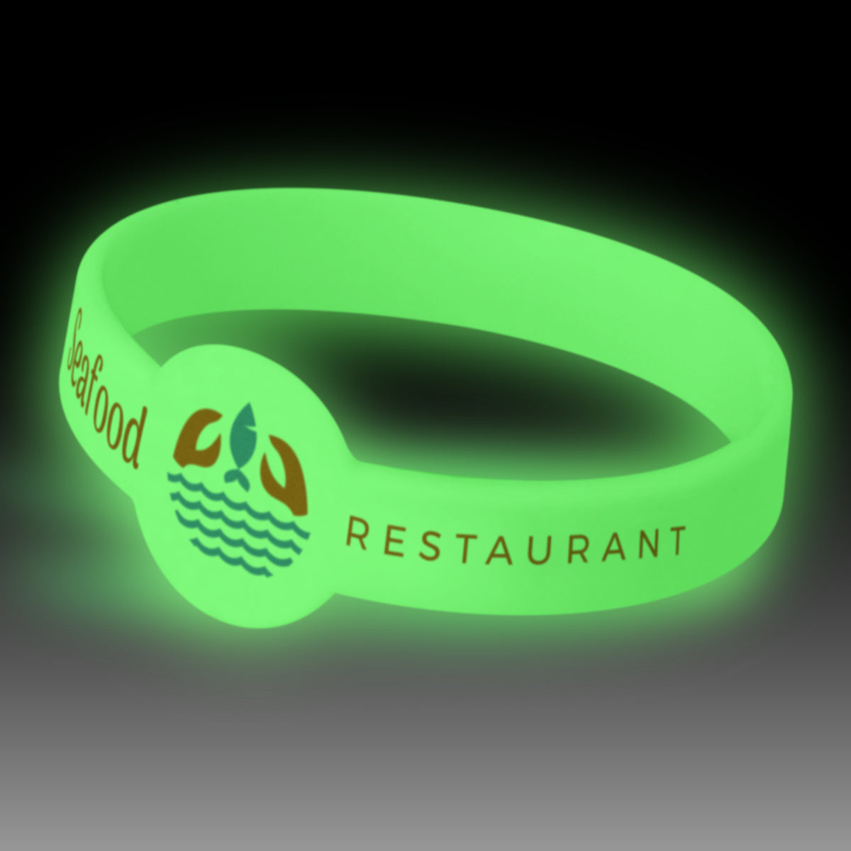Xtra Silicone Wrist Band - Glow in the Dark - Feature