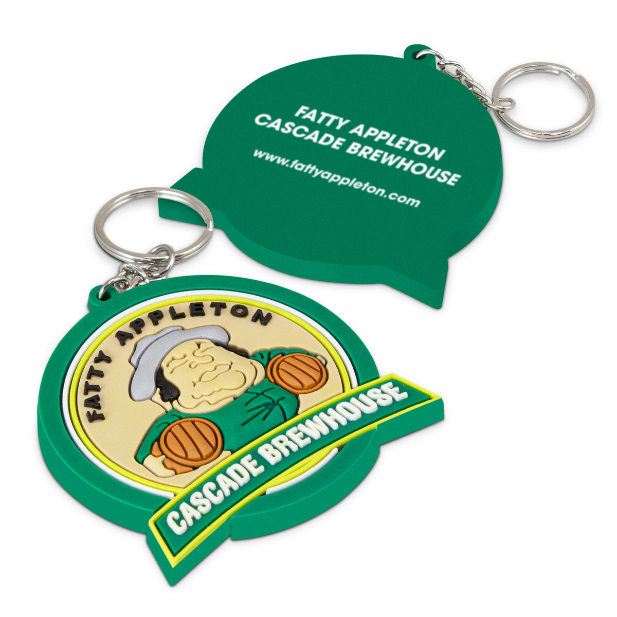 PVC Key Ring Large - One Side Moulded - Main