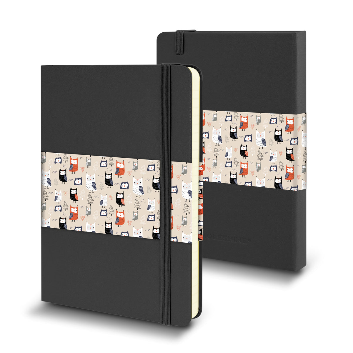 Moleskine Classic Hard Cover Notebook - Medium - Belly Band