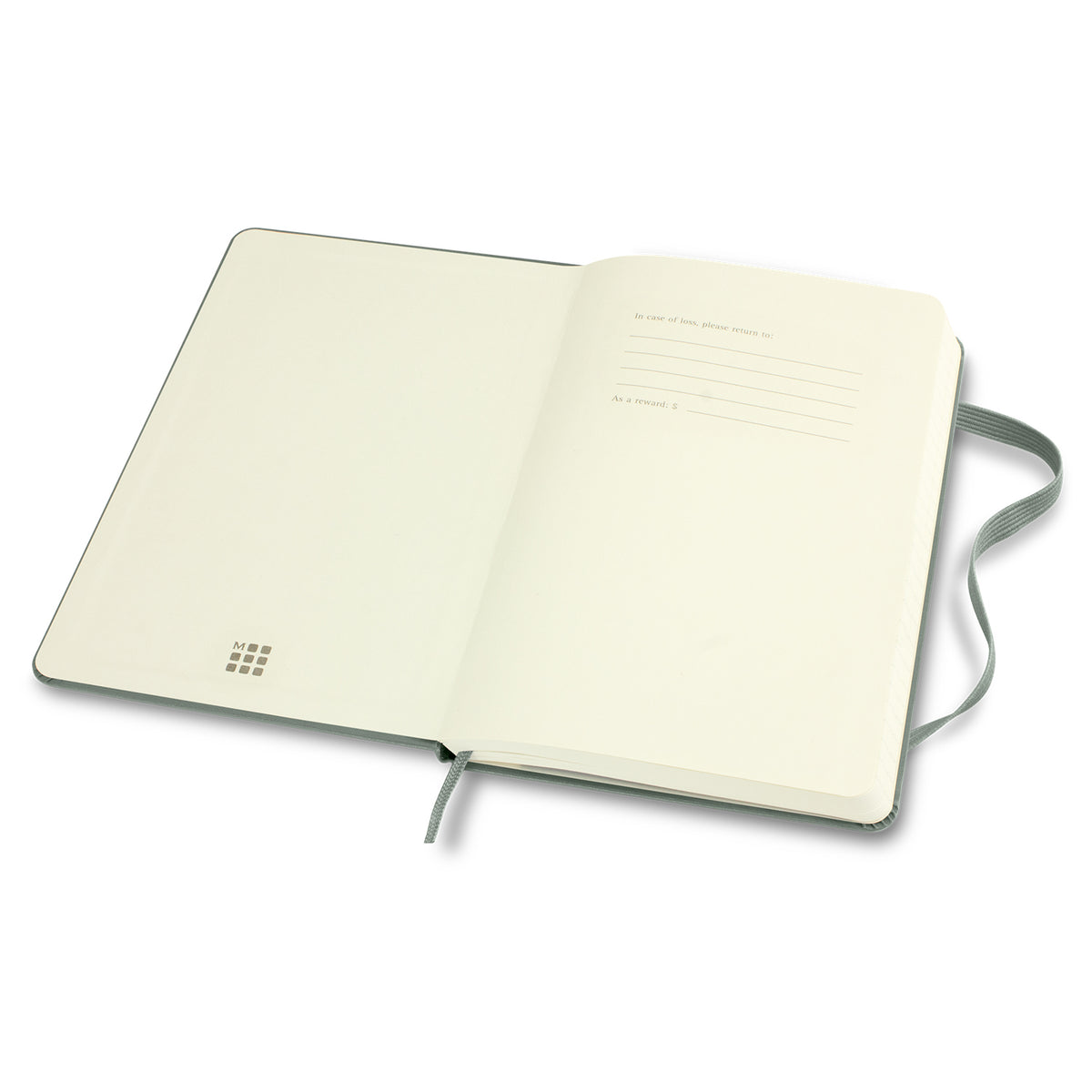 Moleskine Classic Hard Cover Notebook - Medium - First Page