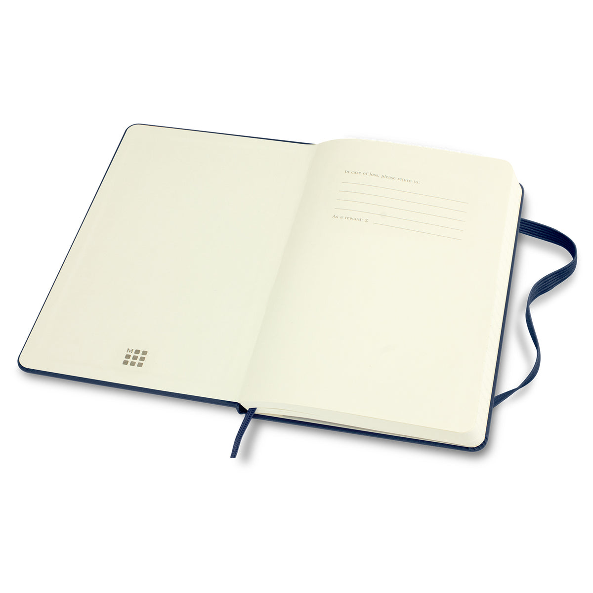Moleskine Classic Hard Cover Notebook - Medium - First Page