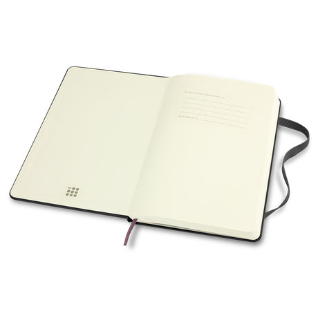 Moleskine Classic Hard Cover Notebook - Medium - First Page