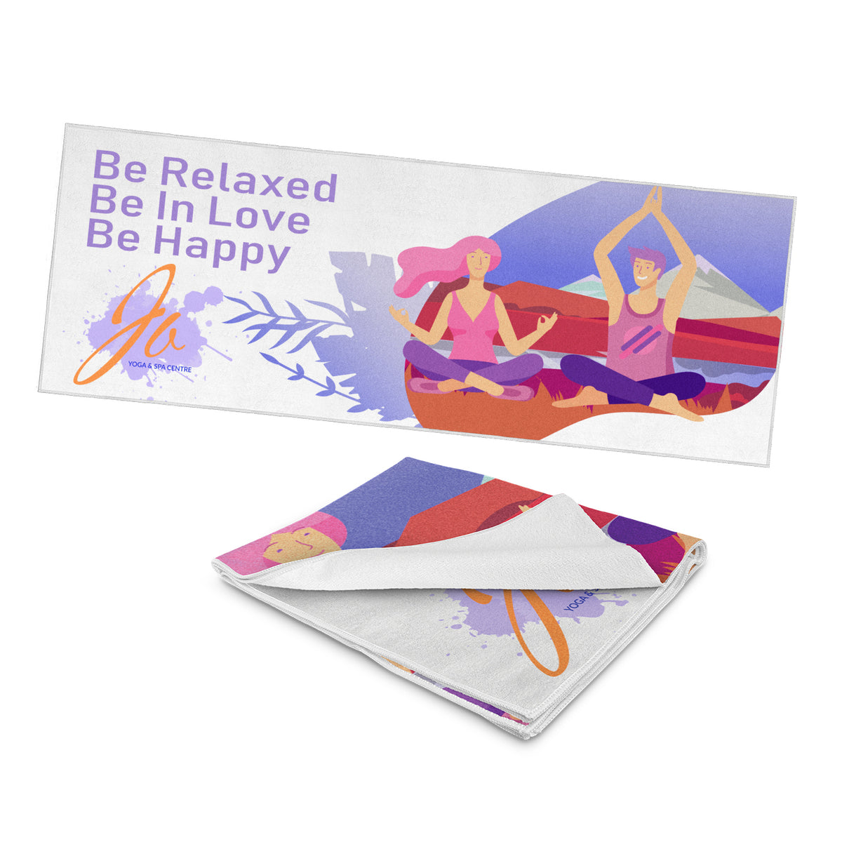 Zen Yoga Towel - Main
